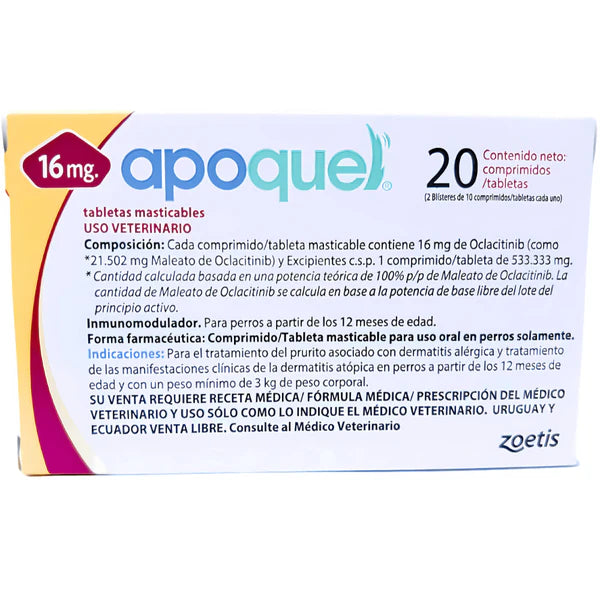 Apoquel - Masticable 16 mg Apoquel - Masticable 16 mg